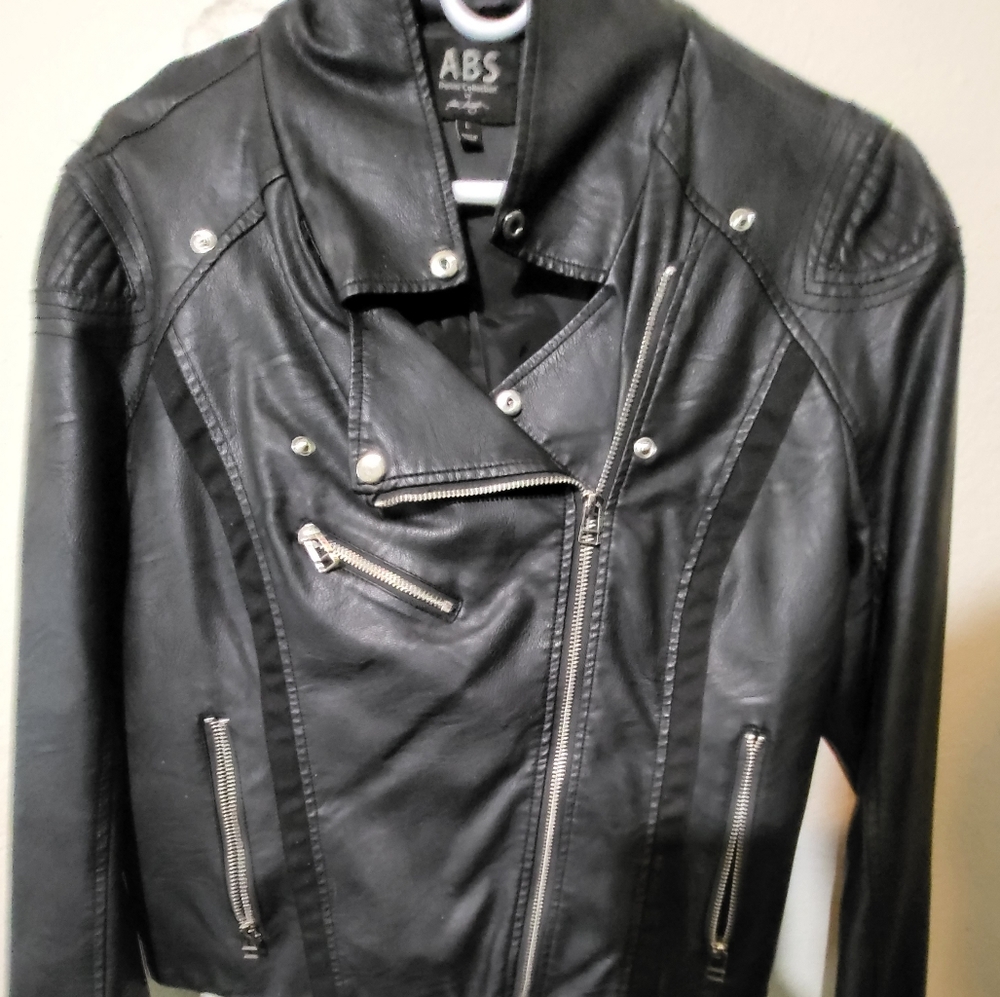 Pleather moto Jacket